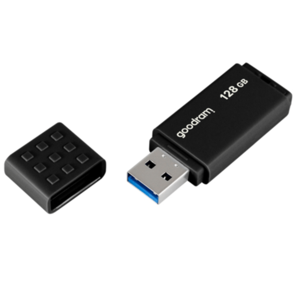 Флеш карта Goodram 128 GB USB 3.0 Gen1 UME3 Black 45691 5908267935798
