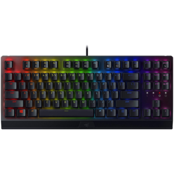 Oyun klaviaturası Razer BlackWidow V3 TKL Green Switch RZ03-03490700-R3R1
