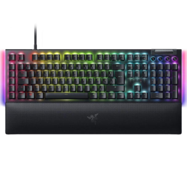 Клавиатура Razer BlackWidow V4 Yellow Switch EN/RU RGB RZ03-04692500-R3R1 Black