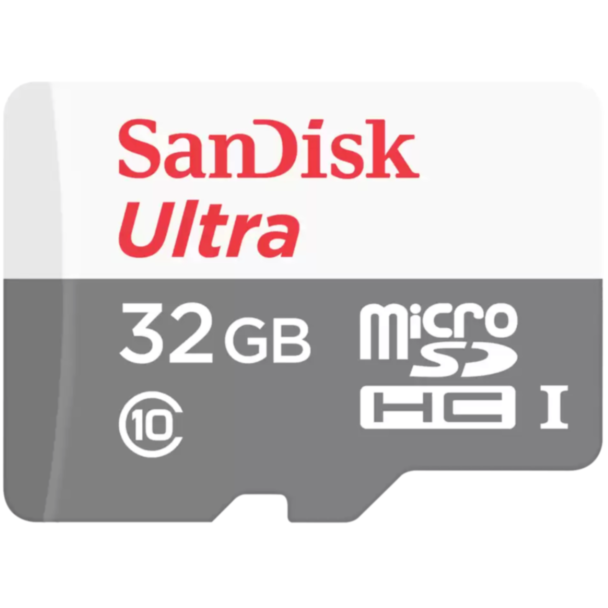Карта памяти SanDisk Ultra microSDHC UHS-I 32 GB SDSQUNR-032G-GN3MN