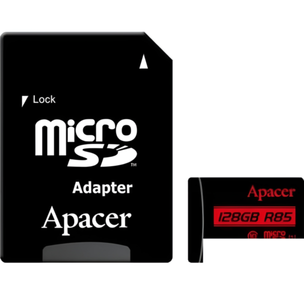 Карта памяти Apacer microSDXC 128 GB UHS-I U1 R85 Class 10 AP128GMCSX10U5-R