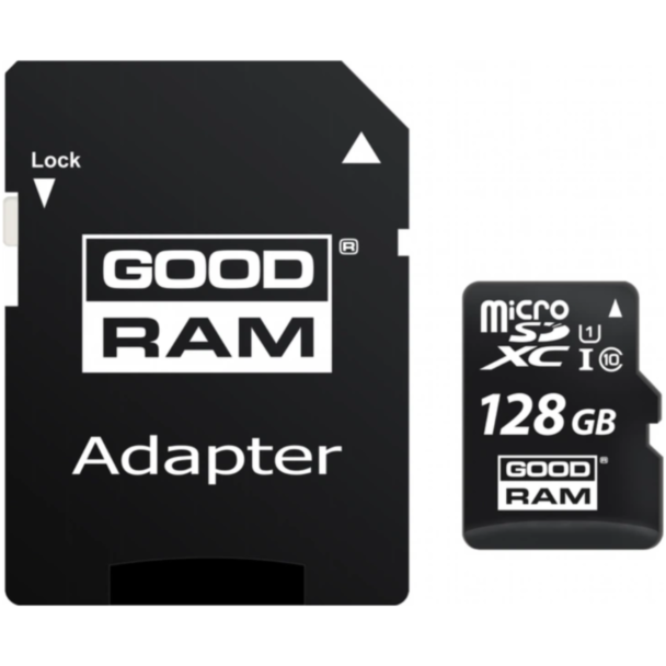 Карта памяти Goodram 128 GB Class 10 UHS-I M1AA-1280R12 / 5908267930168