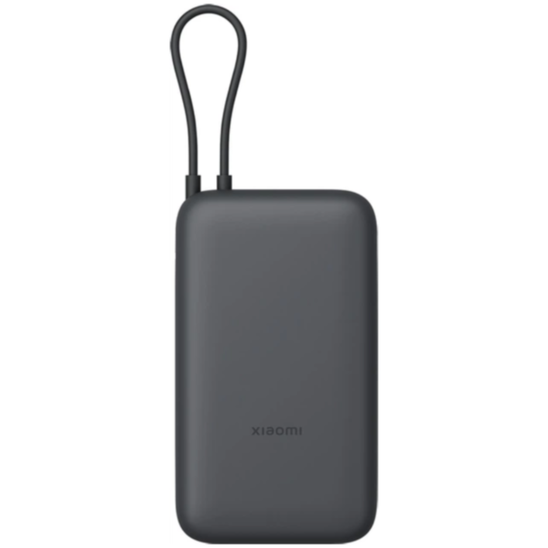 Power Bank Xiaomi 20000 mAh Integrated Cable BHR9740GL Dark Gray
