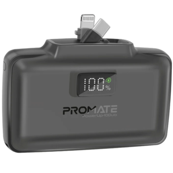 Power Bank Promate PowerUp-10Duo 10000 mAh Black