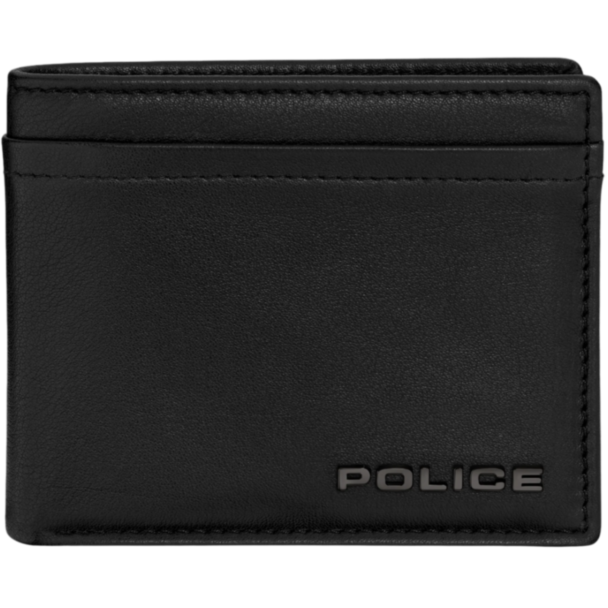 Pul kisəsi Police Grande Gents Pkt-Walt in Leather PELGW2207301 Black