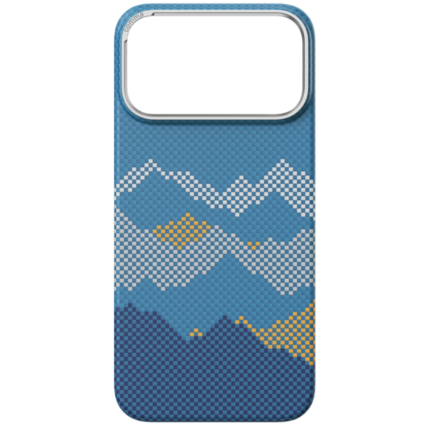Qoruyucu örtük Comma iPhone 17 Pro Woven Series Magnetic 6942297136878 Mountain View