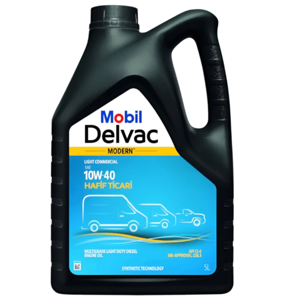 Моторное масло Mobil Delvac Modern 10W40 Light Commercial 5 л 