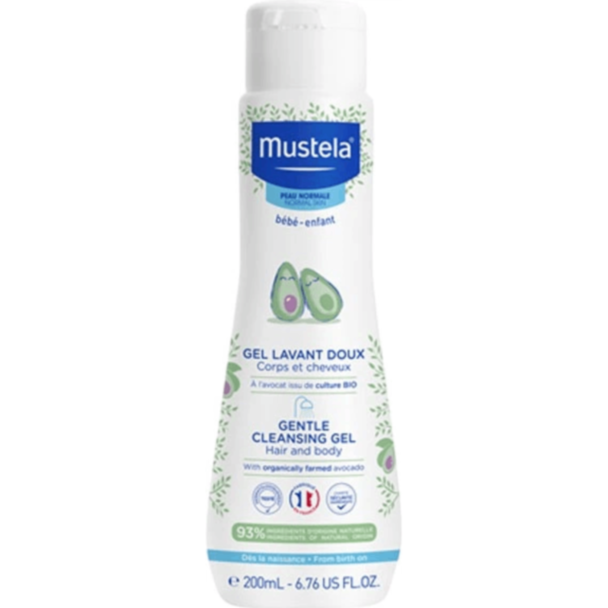 Uşaq geli Mustela Organik Avokado 200 ml 3504105035464