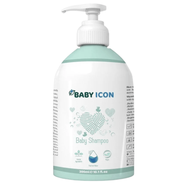 Uşaq üçün saç və bədən şampunu Baby Icon 300 ml 8683697750018