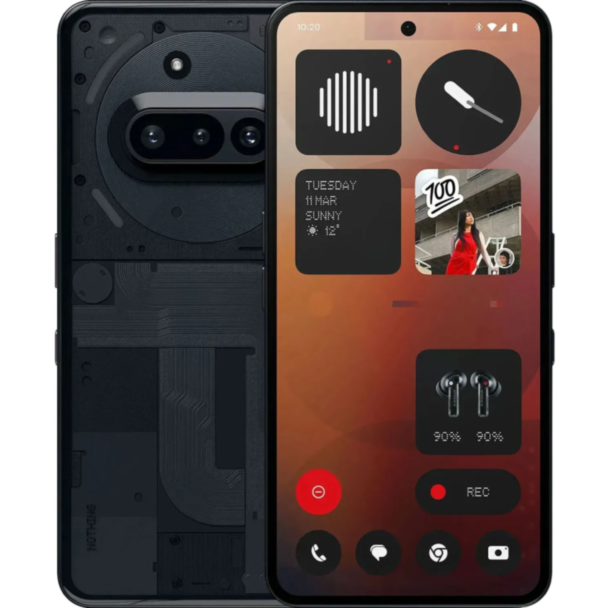 Nothing Phone (3A) 12/256 GB A10400151 Black