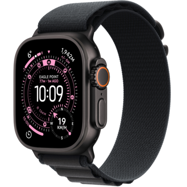 Smart saat Apple Watch Ultra 3 Cellular 49mm MF0V4QI/A Black Titanium