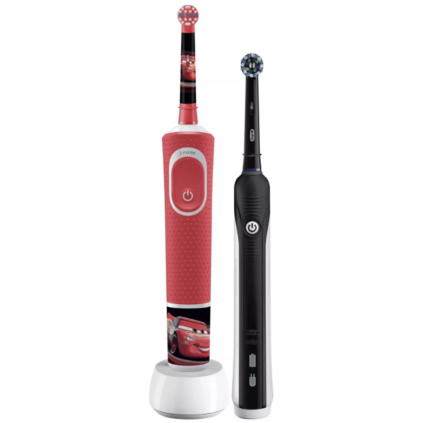Elektrikli diş fırçası dəsti Oral-B Pro 500+Cars Kids D100