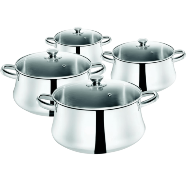 Qazan dəsti TEFAL Classic 8 parça 4300009289