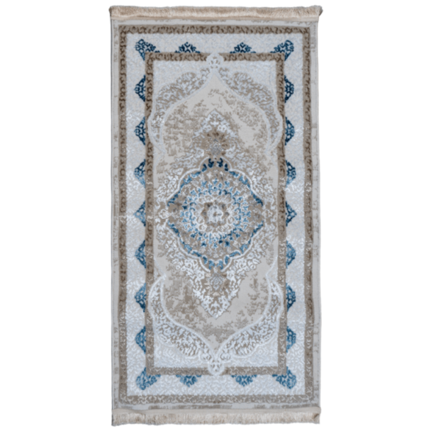 Ковер Mələklər Premium 80×150 (LR54A) ALS65 Белый, Голубой