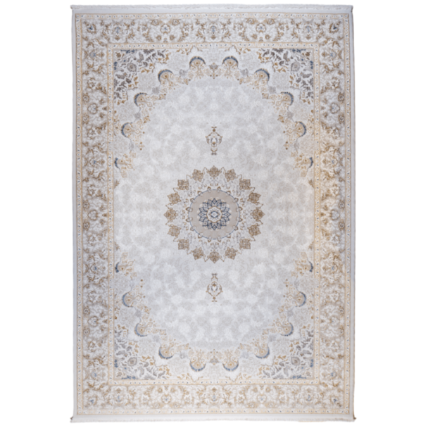 Ковер Mələklər Almas Silk 200×300 (A859A) Бежевый, Белый